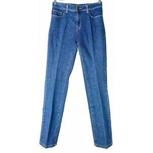 LL Bean Sz 6 (Actual 28x32) MT Dry-cleaned Classic Fit Stretch Jeans EUC